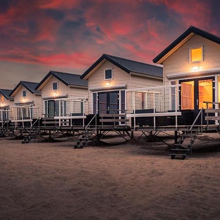 Strandbungalows Vrouwenpolder Luaran gambar