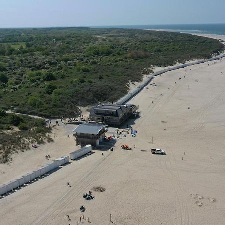 Strandbungalows Vrouwenpolder Luaran gambar