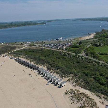 Strandbungalows Vrouwenpolder Luaran gambar