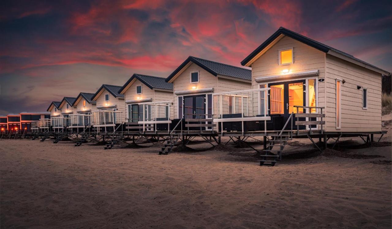 Strandbungalows Vrouwenpolder Luaran gambar