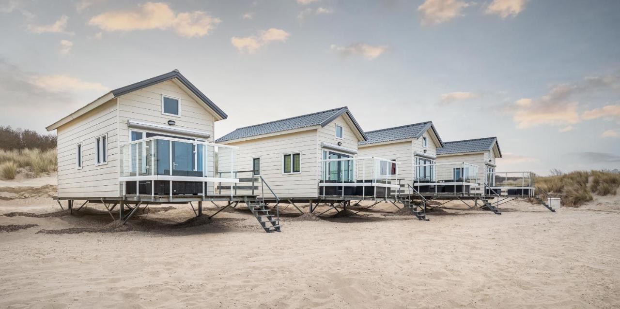 Strandbungalows Vrouwenpolder Luaran gambar