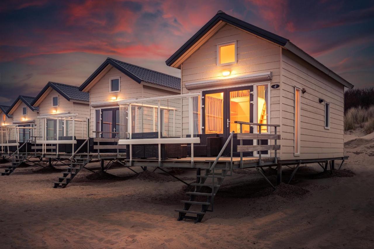 Strandbungalows Vrouwenpolder Luaran gambar