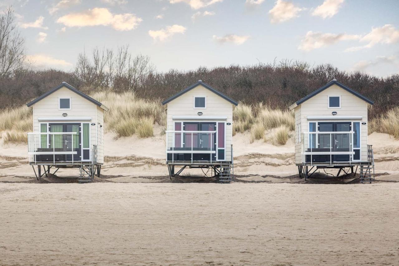 Strandbungalows Vrouwenpolder Luaran gambar