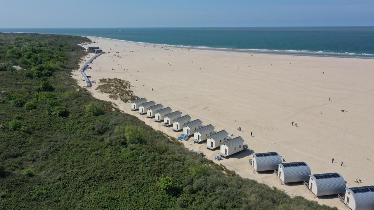 Strandbungalows Vrouwenpolder Luaran gambar